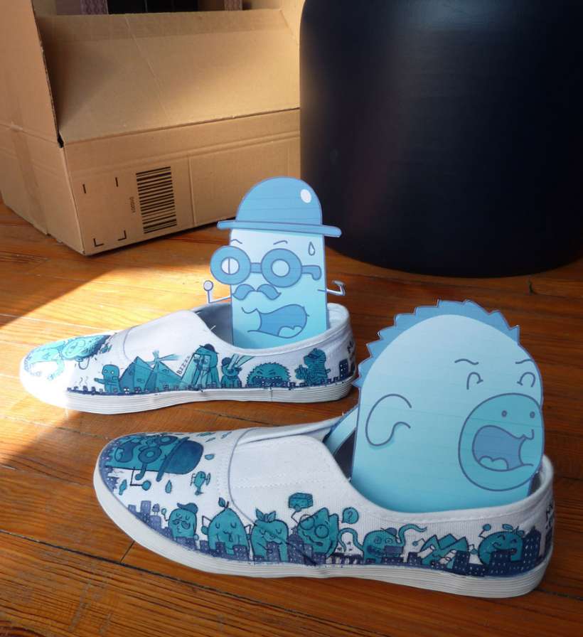 Monsters Attack shoes by PRS of GGI (B.Boukagne)